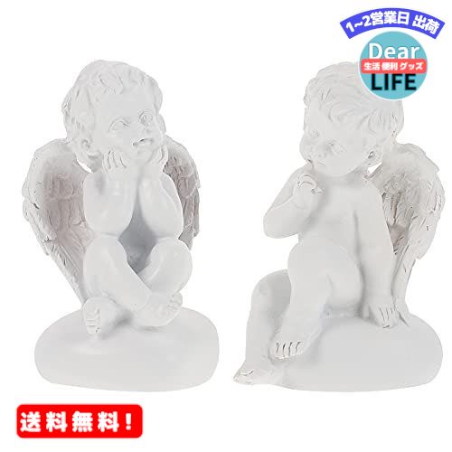 MR:TOYMYTOY 天使 置物 天使置物 エンゼル ローズ エンジェル 可愛いお祈り 工芸品 インテリア オブジェ ガーデニング ギフト プレゼント 人気 ホワイト