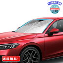 MR:[LFOTPP] ホンダ シビック 11代目 FL型 2021年モデル 2021年+ 専用 サンシェード フロントガラス用 サンシェード 日よけ UVカット 日差しカット 車中泊 カスタムパーツ コンパクト収納 収納袋付き 車種専用設計