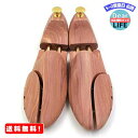 MR:ONORNER シューキーパー メンズ レディース 木製 天然 シューツリー レッドシダー 22cm-29cm対応 2.5cm調節 脱臭 香り 除湿 臭い中和 伸縮機能 型崩れ防止 革靴 スニーカー 布靴 (内寸23.4cm)