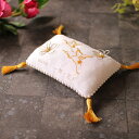 【ポイントUP】名入れ刺繍可キット★ひしょう (スクエア)【リングピロー 和風 手作りキット】レース おしゃれ かわいい 人気 結婚指輪 結婚祝い 結婚記念日 ...