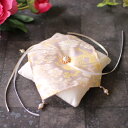 名入れ刺繍可★にしき(スクエア)【リングピロー 和風 完成品】ハンドメイド 結婚式 ウエディング ブライダル リングボーイ リングガール おしゃれ かわいい 人...