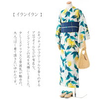 撫松庵浴衣セオアルファ墨流し金魚オフ白水色流水水面レトロモダン30代40代50代女性用レディース仕立上がり単品