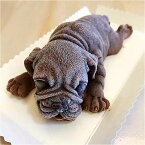 【送料無料】犬 のための かわいい ムース ケーキ 3D シャーペイ 型 アイス クリーム ゼリー プディング ブラスト クーラー フォンダン ツール 装飾