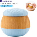 【今だけP5倍】ミニ骨壷 ころん スカイブルー木製 青 空色 水色 ブルー 木 ケヤキ 密着 青 骨壺 手元供養 供養 小さい ミニ 可愛い 人気 水子供養 水子 仏具 モダン 入れ物 終活 法要 49日 納骨 骨 遺骨 遺灰 骨入れ シンプル お悔やみ 箱 分骨