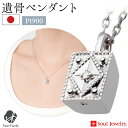 【ポイント5倍】遺骨ペンダント クレスト プラチナ ダイヤモンド 国産 手元供養 供養 Soul Jewelry ソウルジュエリー 遺骨カプセル アクセサリー ...