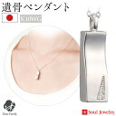 【今だけP5倍】遺骨ペンダント プリエ ホワイトゴールド K10 ダイヤモンド 国産 手元供養 供養 Soul Jewelry 遺骨カプセル アクセサリー 水子...