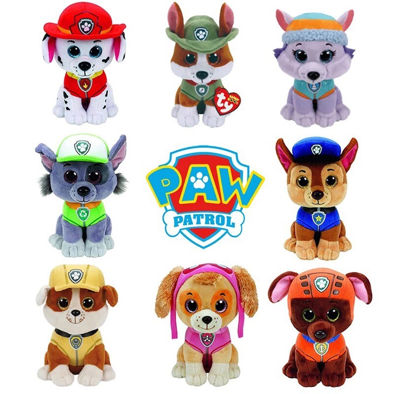 楽天市場】パウパトロール トラッカー(ぬいぐるみ|ぬいぐるみ 楽天市場】パウパトロール トラッカー(ぬいぐるみ|ぬいぐるみ