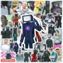 スキビディトイレ Skibidi Toilet 最新作シール スティッカー 新学期 ゲーム ロブロックス Roblox game グッズ おもちゃ ホラーゲーム ユーチューブ実況