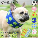 クールネック 犬 リップストップナイロン生地 表地撥水加工 夏 暑さ対策 ひんやり リード穴付き 保冷剤スヌード 首 裏生地防水 アルミ フレンチブルドック クールスヌード 熱中症予防 小型犬 中型犬 大型犬 KM863G