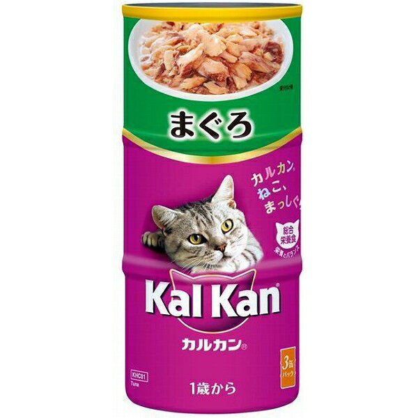 樂天商城 - 【お取り寄せ】 ［マース］カルカン ハンディ缶 1歳から まぐろ 160g X 3P ＜原産国または製造地＞タイ