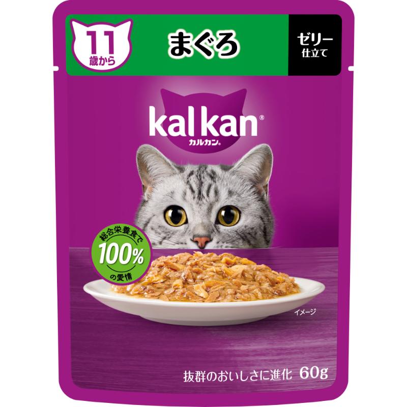 樂天商城 - 【お取り寄せ】 ［マースジャパン］カルカン パウチ 11歳から まぐろ 60g タイ