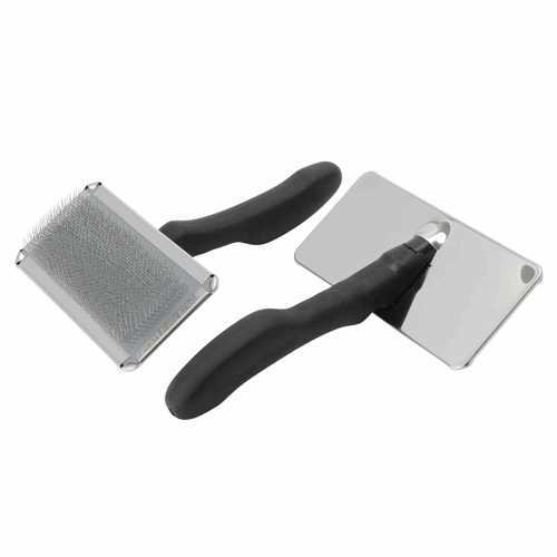 【お取り寄せ】 プログリップ2スリッカーブラシ115ブラック密集ピン ( 115 密集ピン , ブラック ) 日本