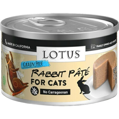 【お取り寄せ】 ロータス キャットラビットパテ78g アメリカ