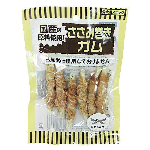 樂天商城 - 【お取り寄せ】 オーシーファームささみ巻きガム6本入り