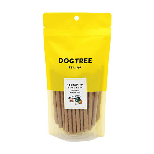 【お取り寄せ】 ドッグツリー うまうまスティック 鶏・まぐろ・かぼちゃ M