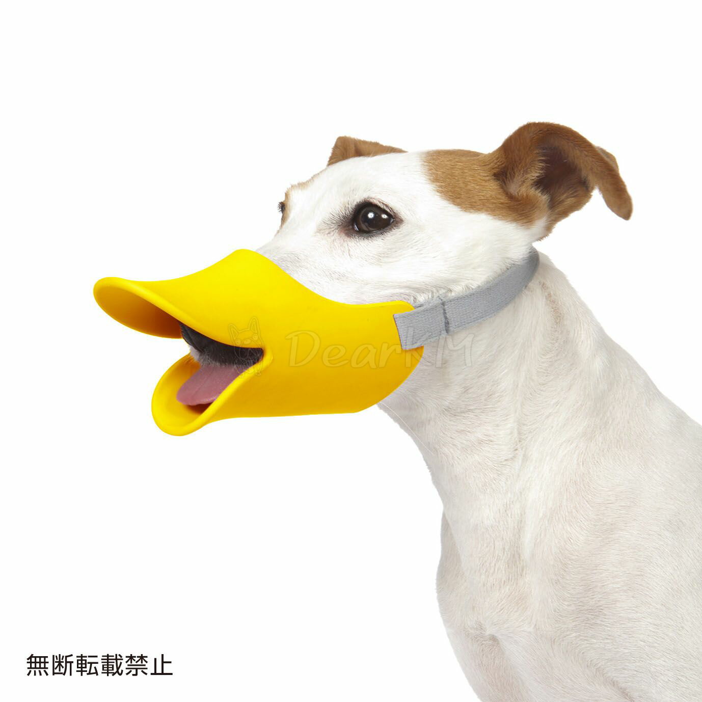 【お取り寄せ】 OPPO quack（クァック） L イエロー ( L , イエロー ) 口輪本体：中国、バンド：日本、企画・組立て：日本