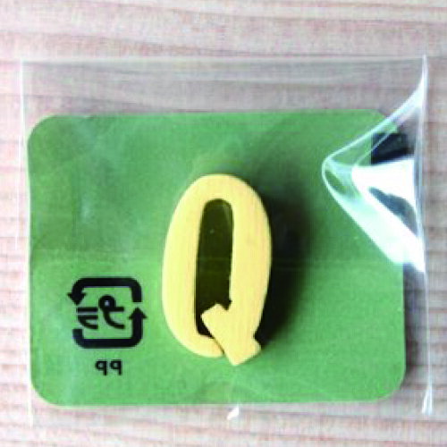 【お取り寄せ】 ミニカラー ローマ字イエロー Q 日本