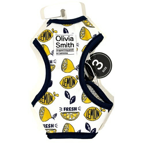 【お取り寄せ】 オリビアスミス ベストハーネス フレッシュレモン 3号 ( 3号 , フレッシュレモン )