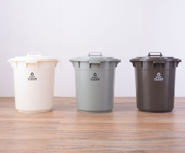 Rakuten - ペール45L レトロゴミ箱　インテリア雑貨 カッコイイごみ箱