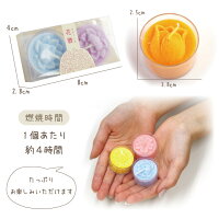 ペット仏具ろうそく花暦(はなごよみ)ミニキャンドルペット供養蝋燭ろうそく箱贈り物お供えギフト自宅小さいお悔やみ49四十九日一周忌