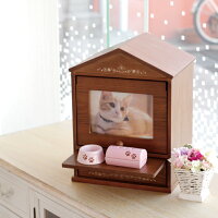 【土日も即日発送】ペット供養マニュアル付きペット仏壇かわいい足あとペット仏具セットハウス型国産仏具セットおりん虹の橋のたもとペット骨壷5寸4寸骨袋までおしゃれ2寸3寸ペット仏壇仏具セット骨壷猫犬うさぎ供養49日ペットロス家