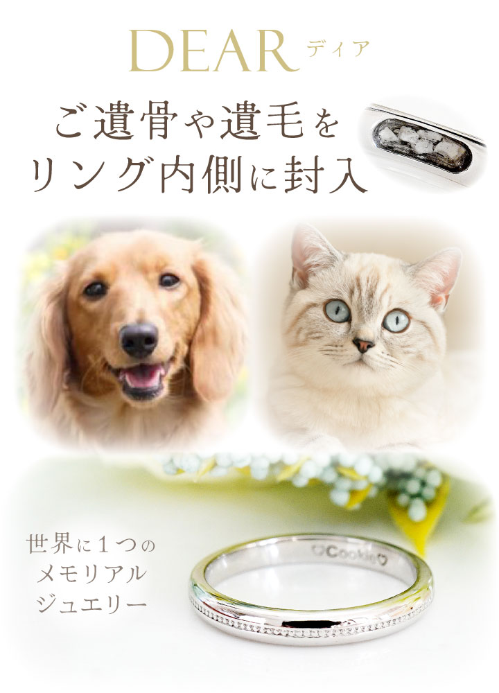 ペット 遺骨 リング 指輪 DEAR ディア ...の紹介画像3