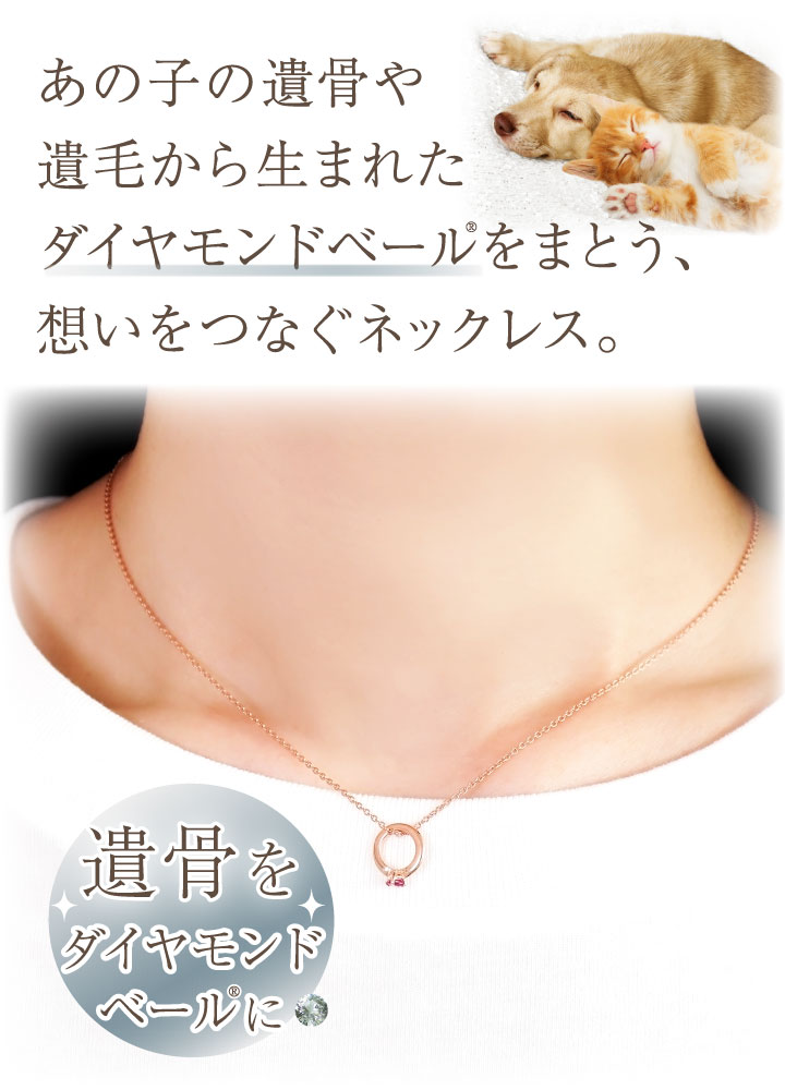 ペット 遺骨 ダイヤモンド ペンダント ABB...の紹介画像2