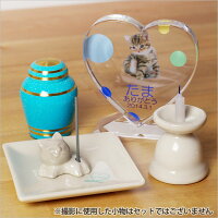 【ペット仏具】【ロウソク立て】ディアペットオリジナル陶器仏具ロウソク立て国産ペット用仏具ミニ小さいろうそくキャンドルホルダー犬猫49日ペットメモリアル
