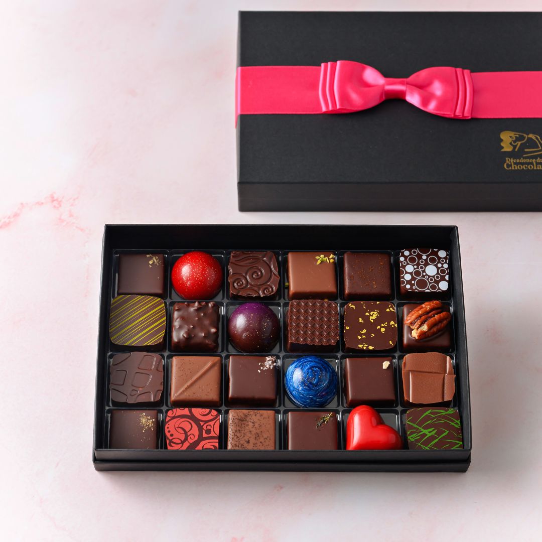 【2026バレンタイン】ボンボンショコラ24粒【BEAUTY】バレンタイン VALENTINE 限定商品 チョコレート ショコラ バレンタイン限定 ビューティー アサイー ローズ デカダンス ドュ ショコラ 都内ショコラティエ 茗荷谷 白金 麻布 数量限定 Happy Valentine’s Day お洒落