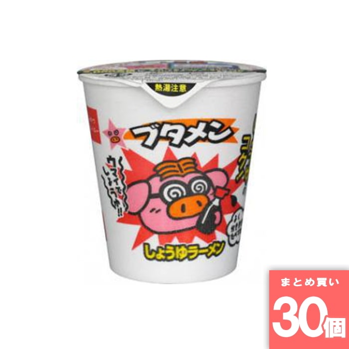 おやつカンパニー [取寄10][まとめ買い]【30個セット】おやつカンパニー ブタメン しょうゆ味 [4902775..