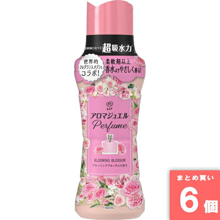 樂天商城 - P&G(ピーアンドジー) [まとめ買い]【6個セット】N レノアアロマジュエル ブルーミングブロッサムの香り 本体 420ml