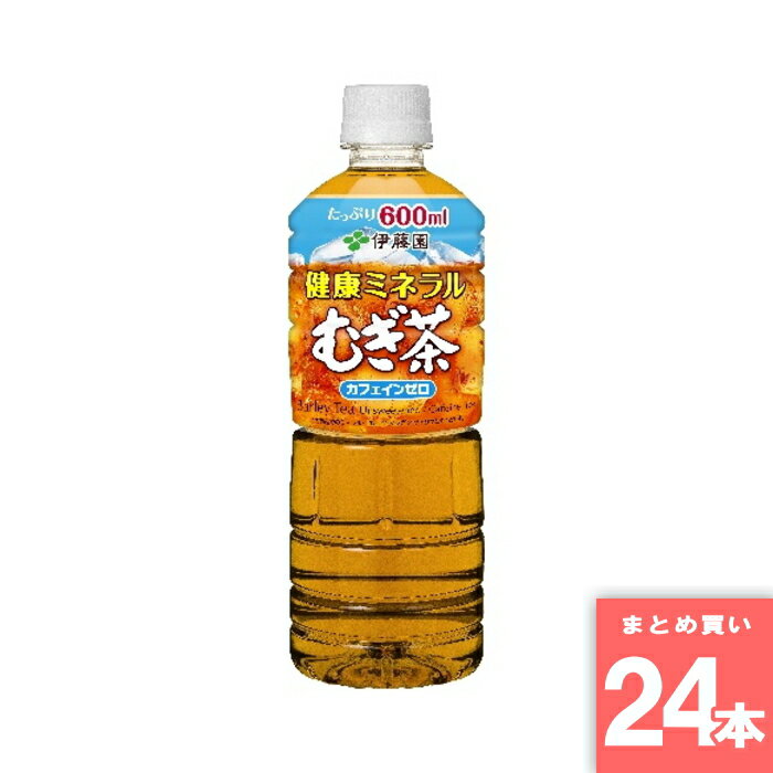 Evian - 伊藤園 [まとめ買い]【24本セット】健康ミネラルむぎ茶 600ml