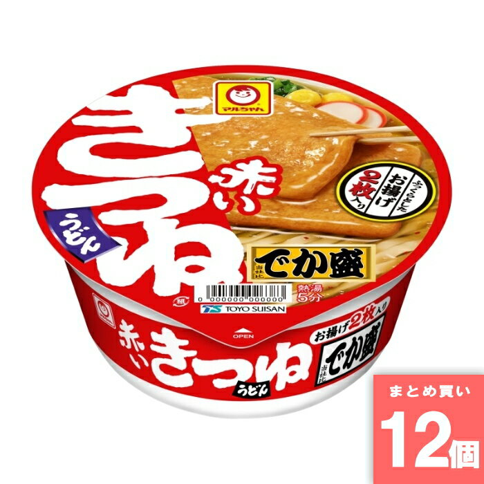 Rakuten - 赤いきつねうどん でか盛 東 [まとめ買い]【12個セット】 [取寄10][4901990368056]