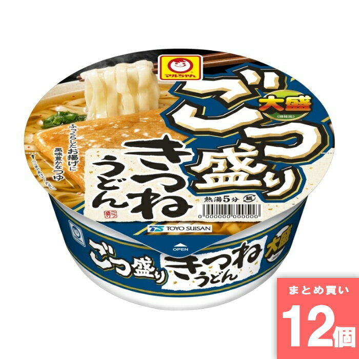 Rakuten - ごつ盛り きつねうどん [まとめ買い]【12個セット】 [取寄10][4901990369022]