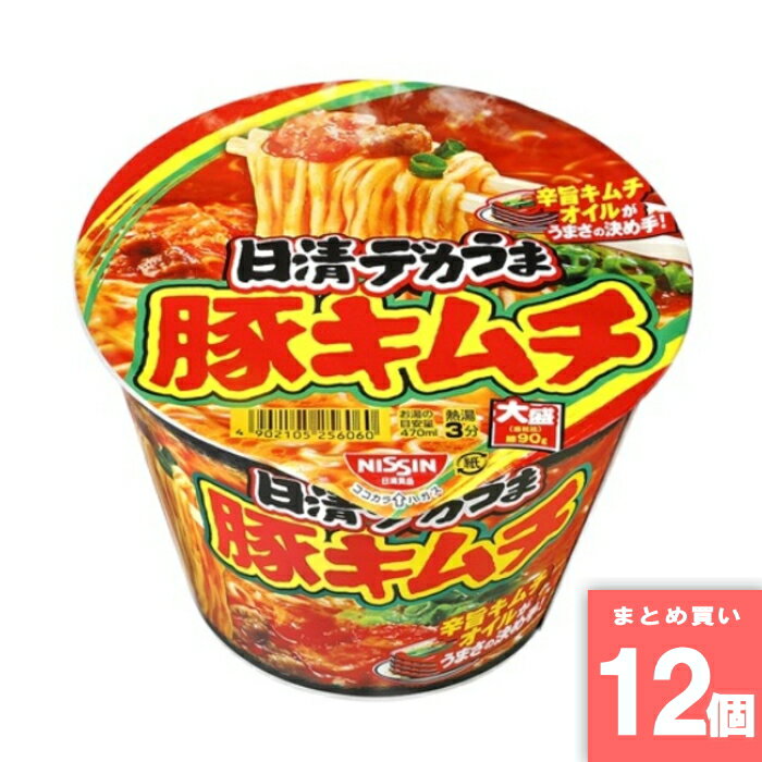 Rakuten - デカうま 豚キムチ 101g [まとめ買い]【12個セット】 [取寄10][4902105256060]