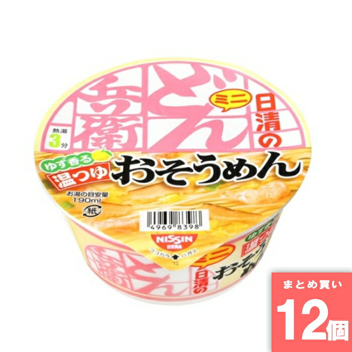 Rakuten - どん兵衛温つゆおそうめんミニ 36g [まとめ買い]【12個セット】 [取寄10][0000049698398]