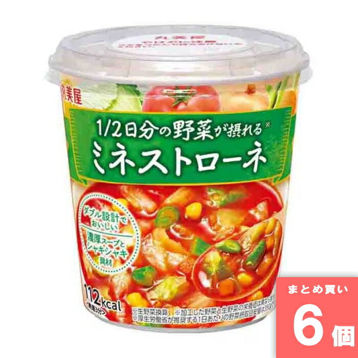 Rakuten - 1／2日分野菜ミネストローネ [まとめ買い]【6個セット】 [取寄10][4902820152562]