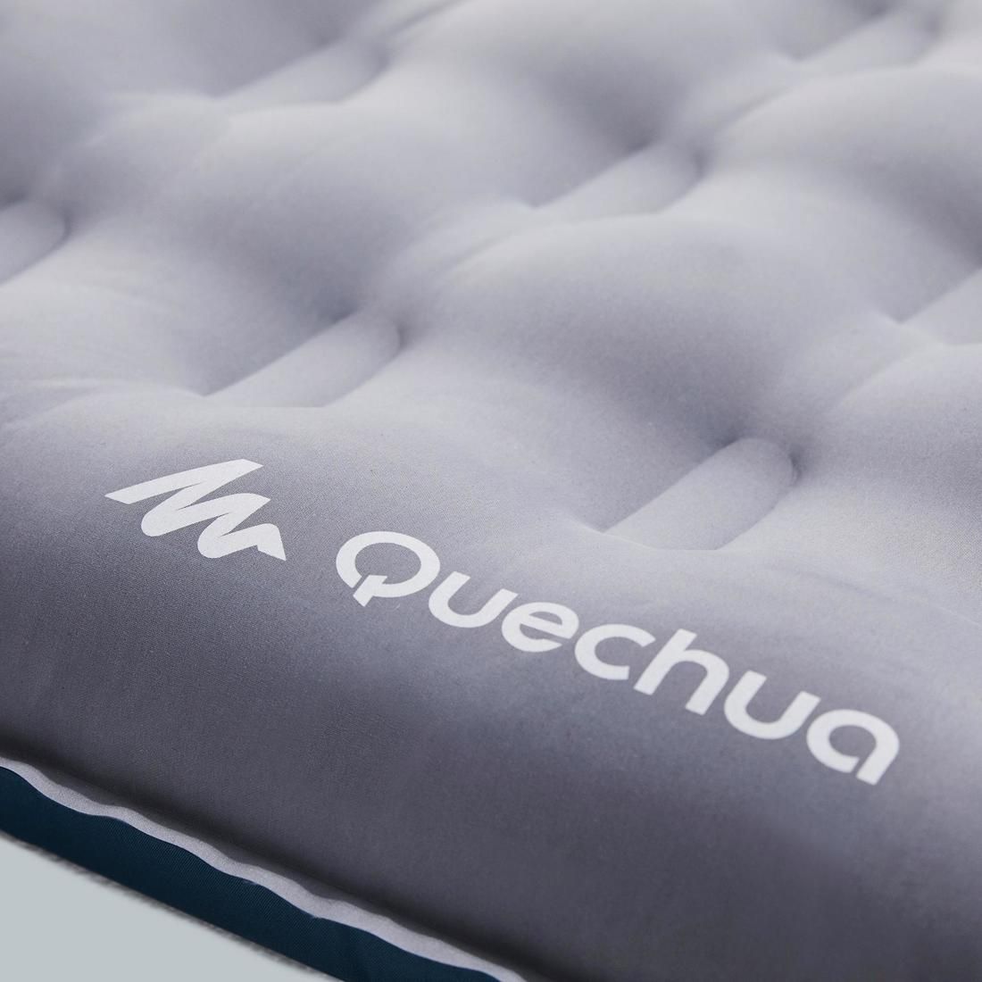 QUECHUA(ケシュア)キャンプマットレス・エアーマットAIRJOY-140CM-ピューター-ワンサイズ-8554011