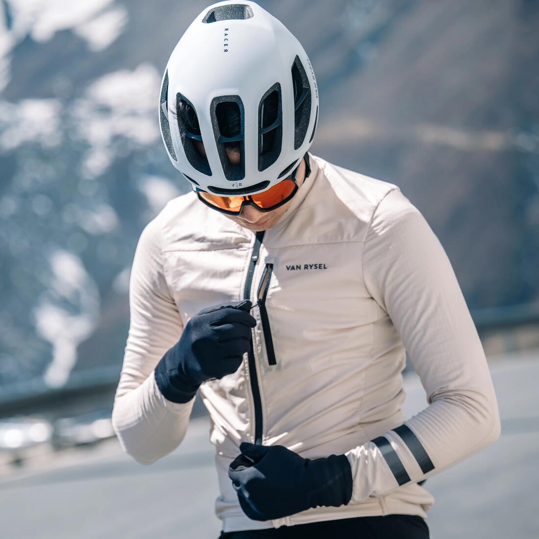 【新商品】VAN RYSEL ヴァンリーゼル ロードサイクリング ジャージ 長袖 メンズ