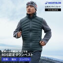 FORCLAZ フォルクラ 登山 トレッキング ダウンベスト 100 メンズ | アウトドア 羽毛 撥水 洗濯可能 軽い 袖なし コンパクト ハイネック 冬 雪...
