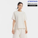 DOMYOS ドミオス フィットネス レディース スウェット シャツ 無染色