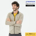 【ポイント10倍】【YAMA HACKで紹介】 QUECHUA ケシュア 登山 ハイキング フリースジャケット 薄手 軽量 MH520 メンズ | 長袖 ライト...