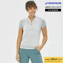 【ポイント10倍】QUECHUA ケシュア 登山 ハイキング Tシャツ 半袖 MH900 レディース