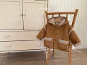 フードムートンリバーシブルコート ベビー服 子供服 春冬 韓国 赤ちゃん baby 12M 58-75cm 6-12m lacamel ラカメル