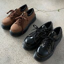 プラットフォームシューズ ウェッジソール トラックソール 厚底 レディース 黒 茶 ブラック ブラウン おじ靴 革靴 ローファー 歩きやすい 靴 婦人靴 韓国