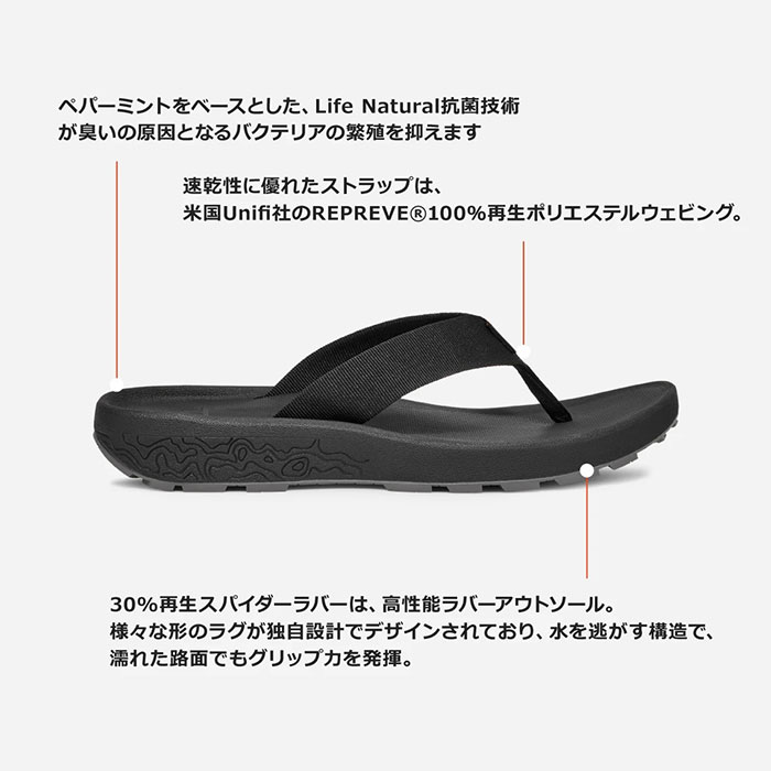 【国内正規販売店】Teva　テバ　HYDRATREK FLIP　ハイドラトレック フリップ(レデ...