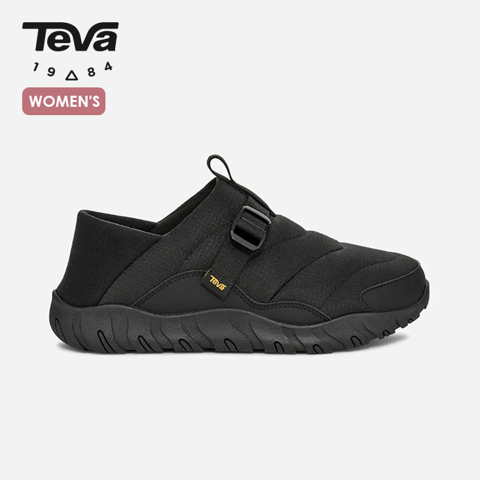 楽天DECO APARTMENT STORE楽天市場店TEVA/テバ　REEMBER CAMP/リエンバーキャンプ　1173975【レディース】【ブラック（BLK）】【アウトドア　キャンプ　タウン　カジュアル】
