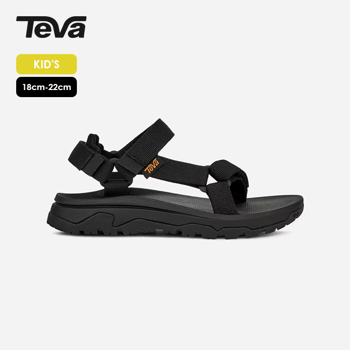 Rakuten - TEVA/テバ　HURRICANE XLT JR/ハリケーンエックスエルティジュニア(キッズ)　1177430C【キッズ】【(BLK)ブラック】【18cm-22cm】