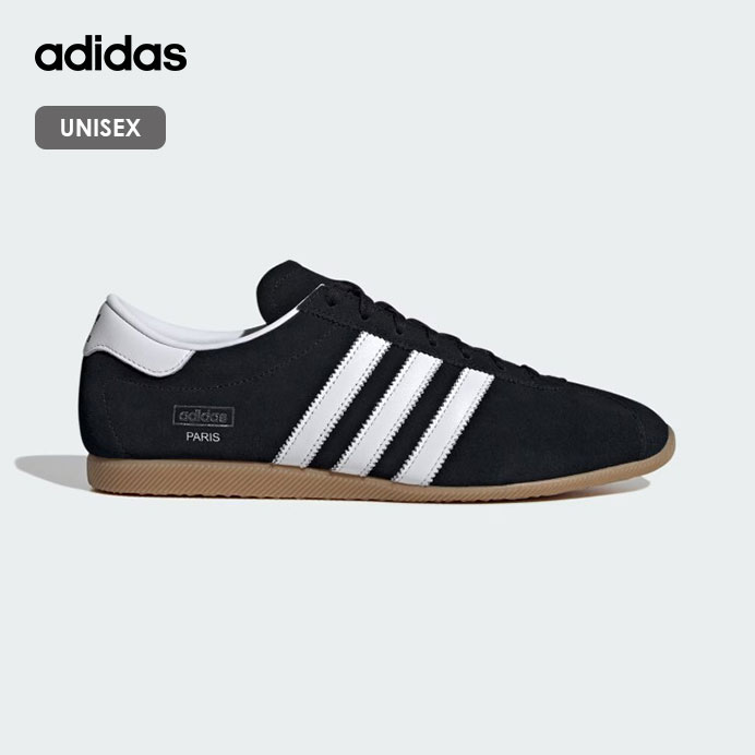 Rakuten - ADIDAS/アディダス　PARIS/パリ(ユニセックス)　KJ1012【ユニセックス】【CORE BLACK/CLOUD WHITE/GUM】【レギュラーフィット】【オリジナルス】