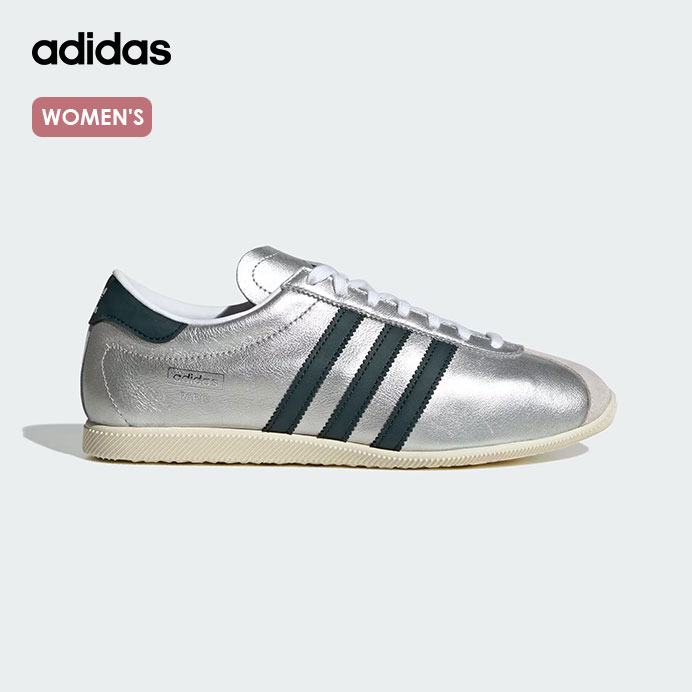 Rakuten - ADIDAS/アディダス　PARIS/パリ(レディース)　IH9223【レディース】【SILVERMETALLIC/AURORAIVY/CREAM WHITE】